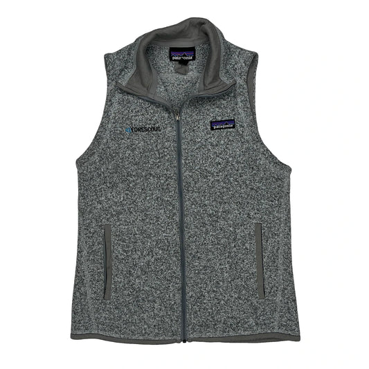 Vintage Patagonia Gilet - Small Grey Polyester