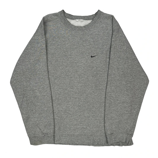 None Nike Sweatshirt - 2XL Grey Cotton