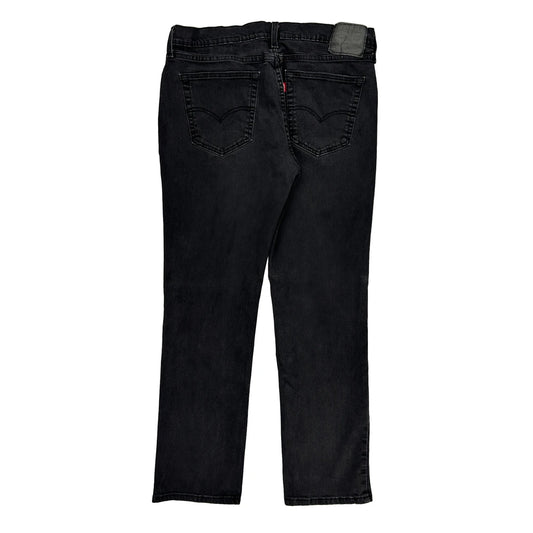 Levis Jeans - 34W 30L Black Cotton