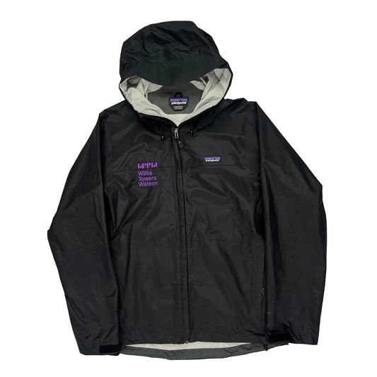 Willis Towers Watson Patagonia Waterproof Jacket - Large Black Polyester