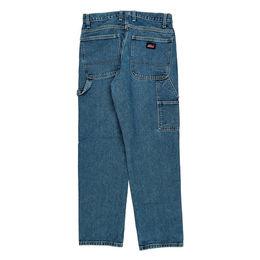 Dickies Carpenter Jeans - 32W 32L Blue Cotton