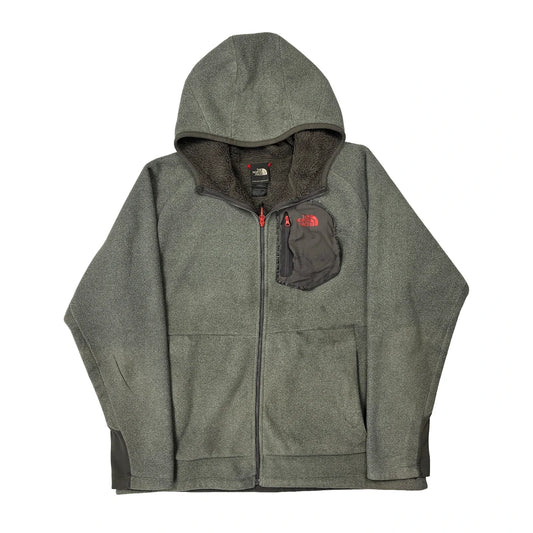 Vintage Never Stop Exploring The North Face Fleece Jacket - XL Grey Polyester