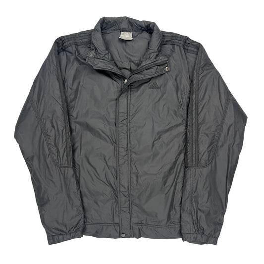 Adidas Windbreaker - XL Grey Polyester