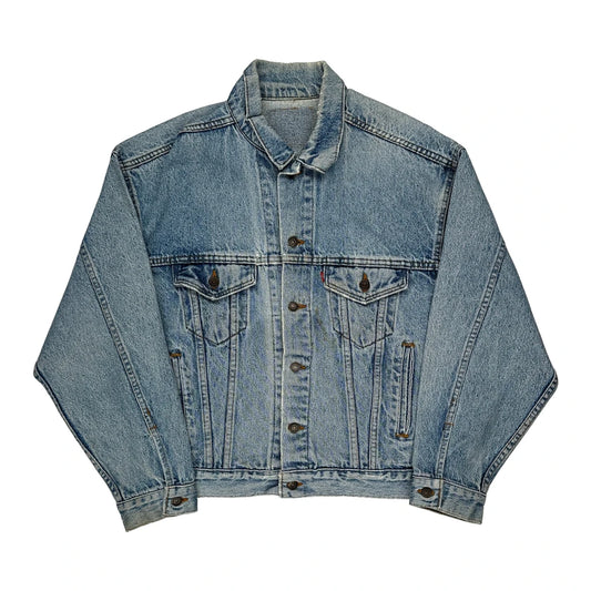 Levis Denim Jacket - XL Light Wash Denim