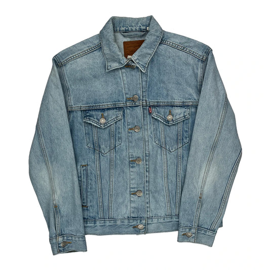 Levis Denim Jacket - Small Light Wash Denim