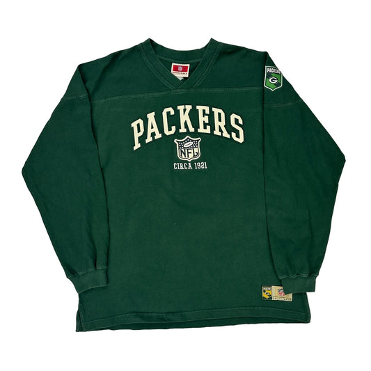 Green Bay Packers Nfl Long Sleeve T-Shirt - XL Green Cotton