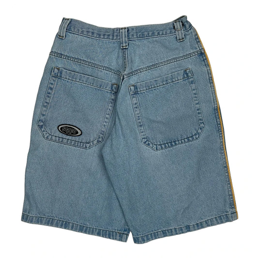 Vintage Sonoma Baggy Denim Shorts - 30W 11L Blue Denim