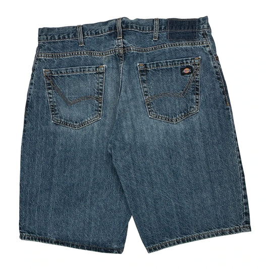 Dickies Denim Shorts - 36W 11L Blue Denim