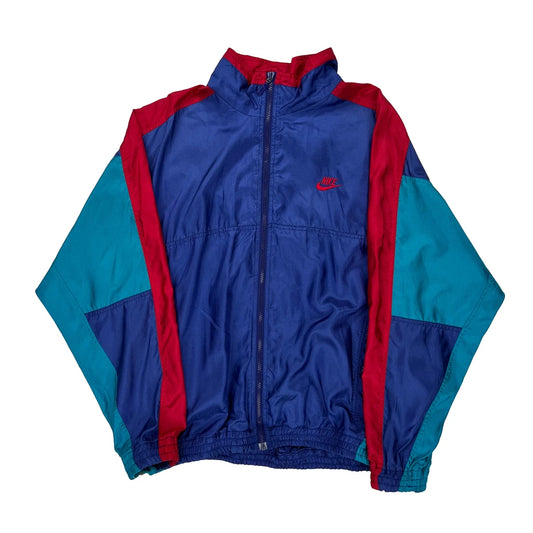 Nike Windbreaker - Medium Blue Nylon