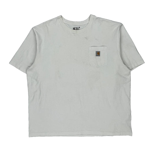 Carhartt T-Shirt - 2XL White Cotton