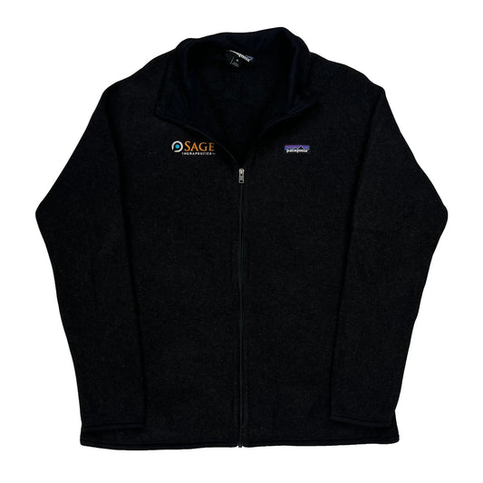 Vintage Patagonia Fleece Jacket - XL Black Polyester