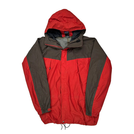 Patagonia Windbreaker - Large Brown Nylon