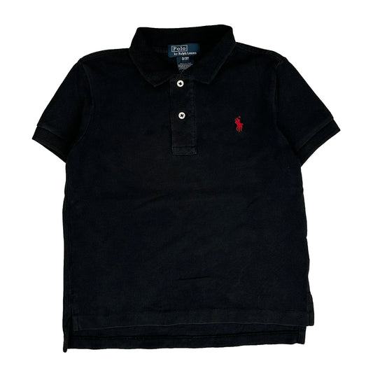 Age 3 Polo By Ralph Lauren Polo Shirt - 2XS Black Cotton