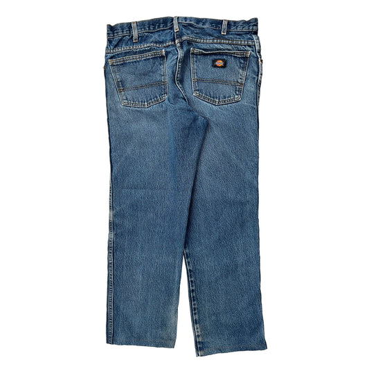 Dickies Jeans - 33W 29L Blue Cotton