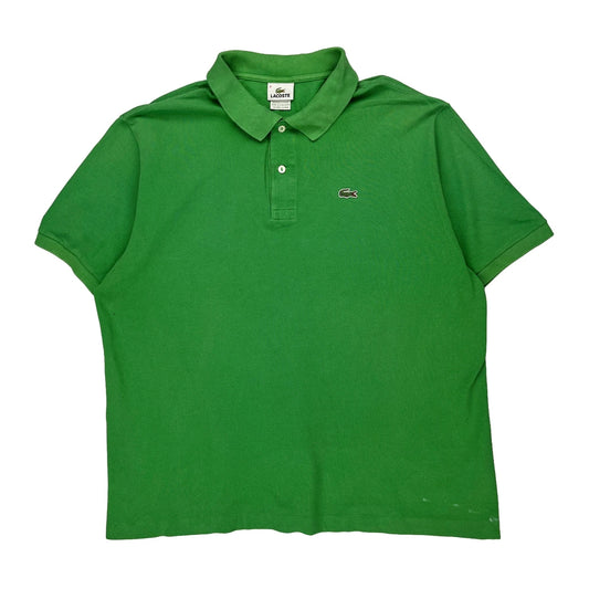 Lacoste Polo Shirt - 3XL Green Cotton