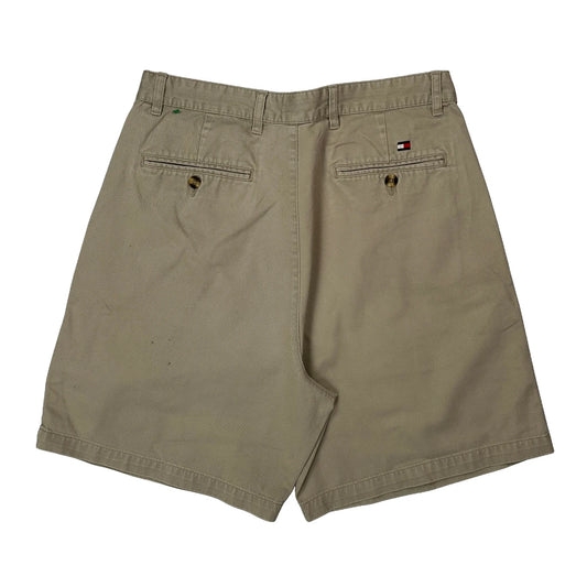 Vintage Tommy Hilfiger Chino Shorts - 32W 8L Beige Cotton