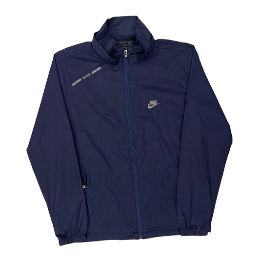 Nike Windbreaker - XL Blue Polyester