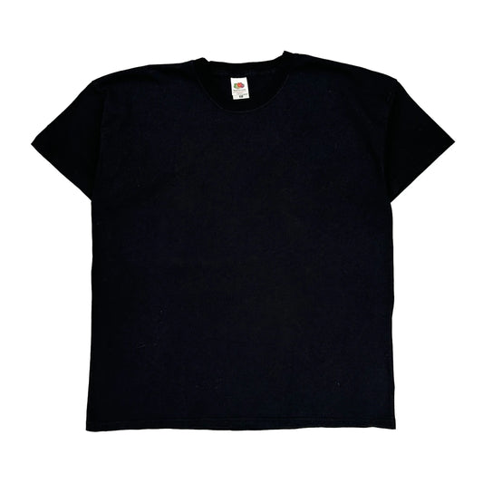 Fruit Of The Loom T-Shirt - XL Black Cotton