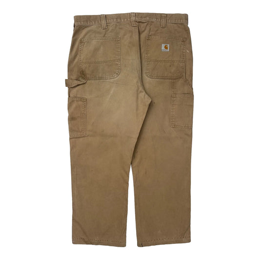 Carhartt Carpenter Trousers - 38W 32L Brown Cotton