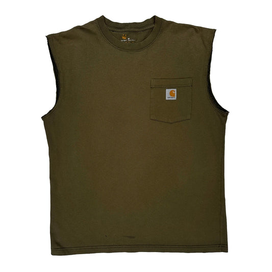 Carhartt Vest - Medium Green Cotton