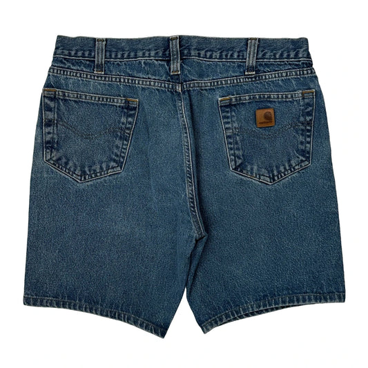 Carhartt Denim Shorts - 34W 9L Blue Cotton
