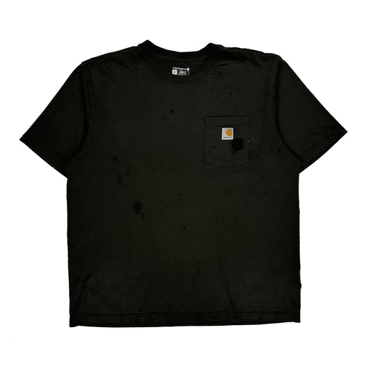 Carhartt T-Shirt - XL Black Cotton