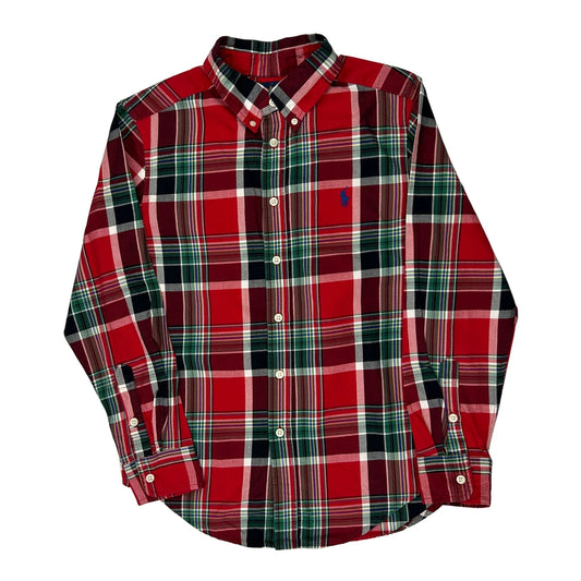 Age 10-12 Ralph Lauren Checked Shirt - Medium Multicoloured Cotton