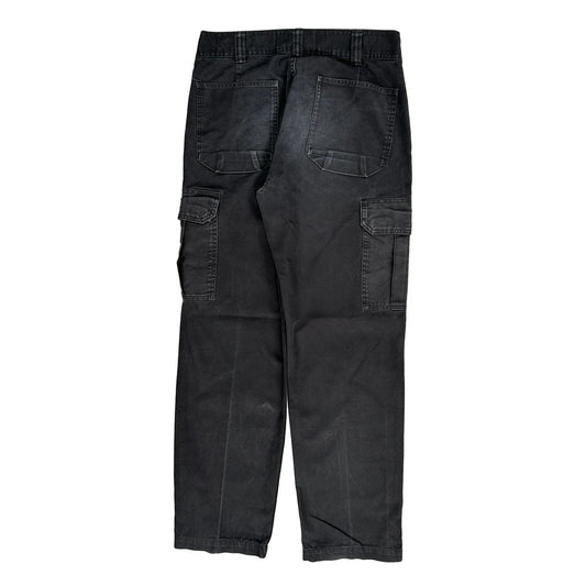 Vintage Helly Hansen Cargo Trousers - 32W 30L Black Cotton