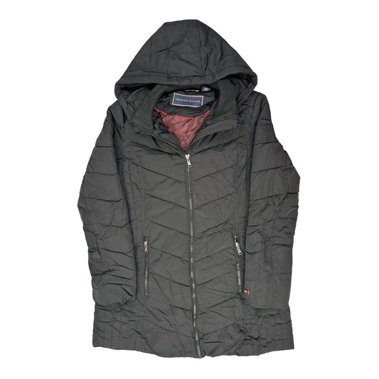 Vintage Tommy Hilfiger Puffer - Medium Black Polyester