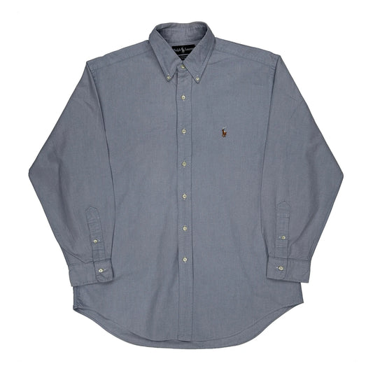 Ralph Lauren Shirt - Large Blue Cotton