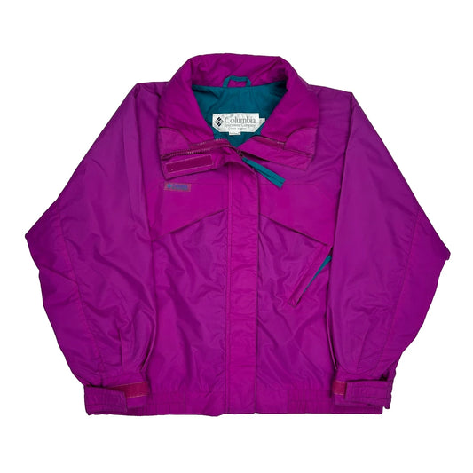 Columbia Jacket - Large Purple Nylon
