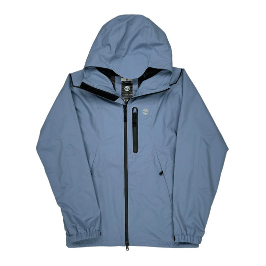 Breathable, Stretch Timberland Waterproof Jacket - Medium Blue Polyester