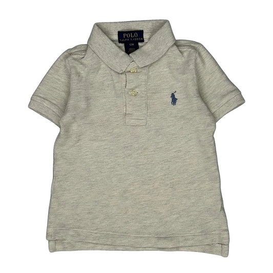 Age 12 Months Polo By Ralph Lauren Polo Shirt - 3XS Beige Cotton