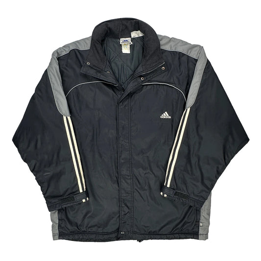 Adidas Track Jacket - 4XL Black Polyester