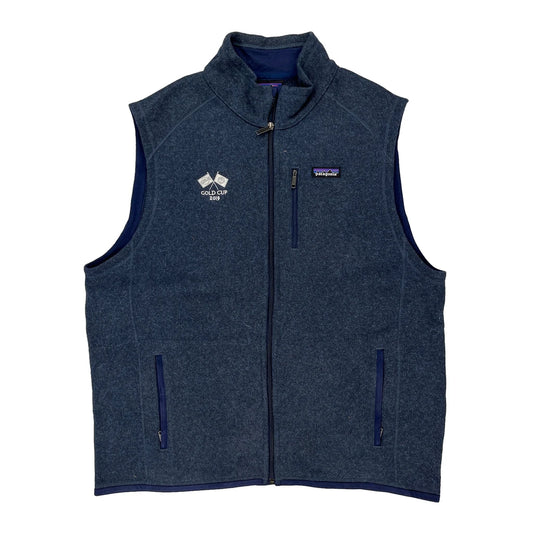 Gold Cup 2019 Patagonia Fleece Gilet - 2XL Blue Polyester