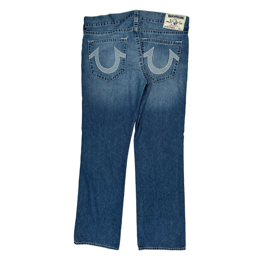 True Religion Jeans - 40W 31L Blue Cotton