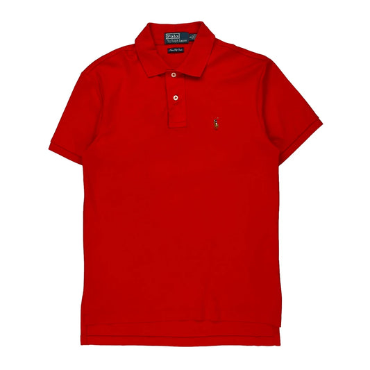 Polo By Ralph Lauren Polo Shirt - Small Red Cotton