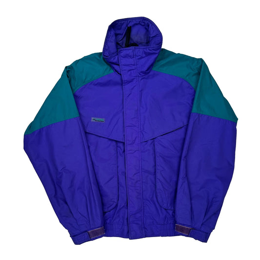 Columbia Waterproof Jacket - Medium Green Polyester
