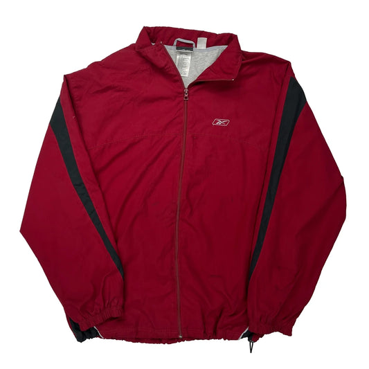 Reebok Windbreaker - 2XL Black Polyester