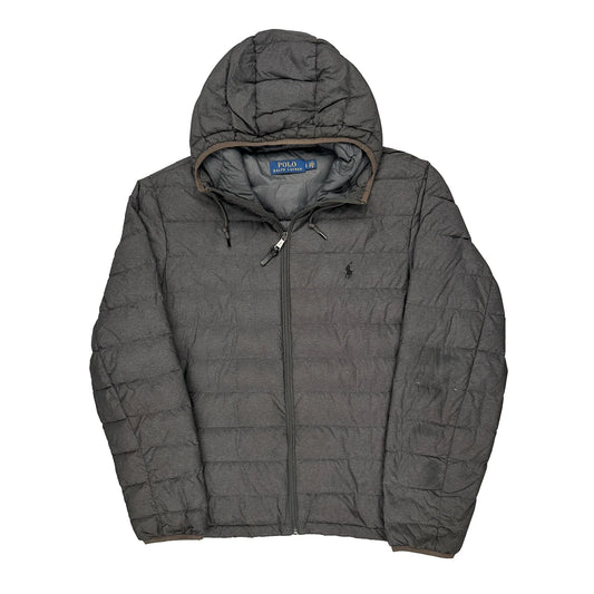 Polo By Ralph Lauren Puffer - Large Grey Polyester