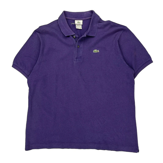 Lacoste Polo Shirt - 2XL Purple Cotton