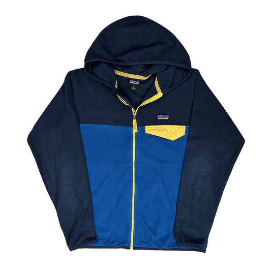 Age 10 Patagonia Fleece - Medium Navy Polyester