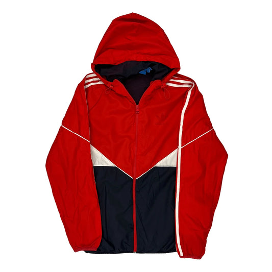 Adidas Jacket - Small Navy Polyester
