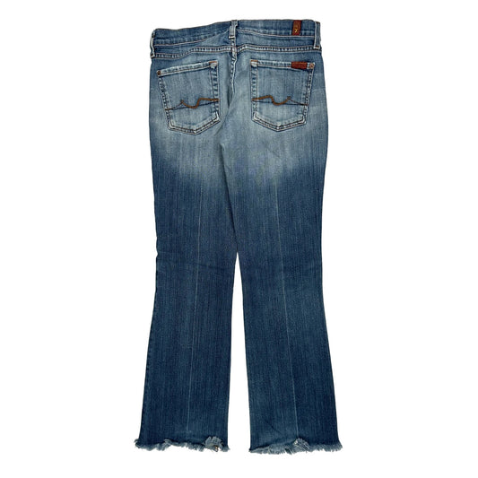 7 Flared Jeans - 28W UK 6 Blue Denim