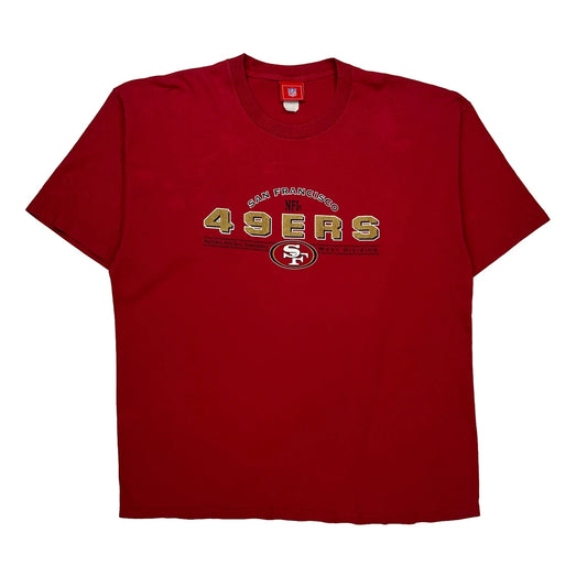 Vintage San Francisco 49Ers Nfl T-Shirt - 2XL Red Cotton