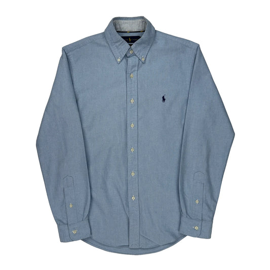Ralph Lauren Slim Fit Shirt - Medium Blue Cotton