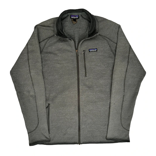 Patagonia Fleece Jacket - XL Grey Polyester