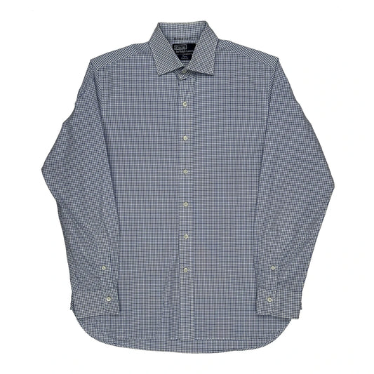 Polo By Ralph Lauren Checked Shirt - Large Blue Cotton