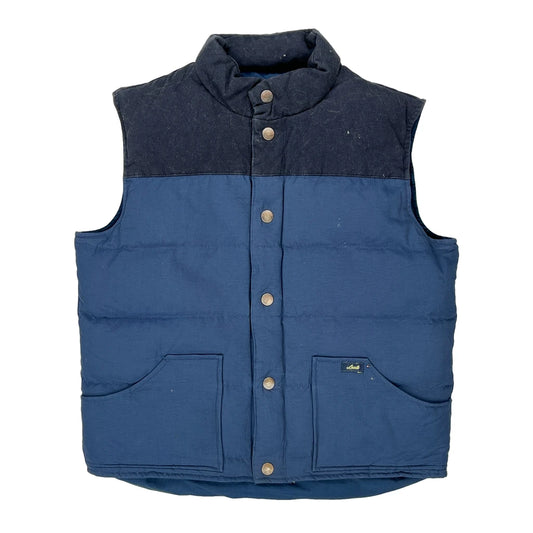 Age 10 Lacoste Gilet - XS Blue Polyester