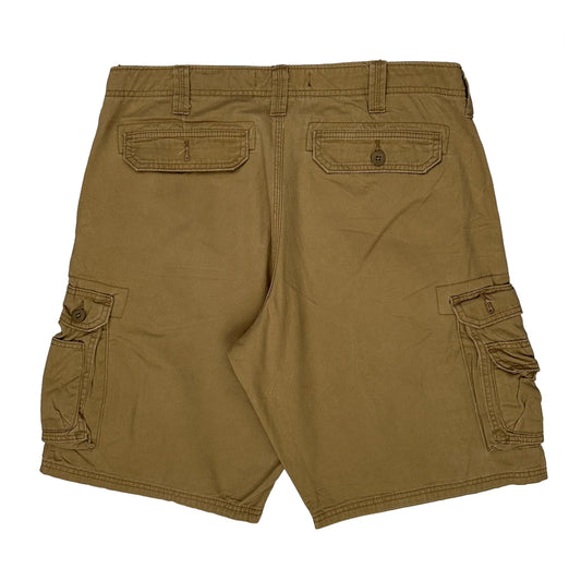Lee Cargo Shorts - 36W 11L Brown Cotton